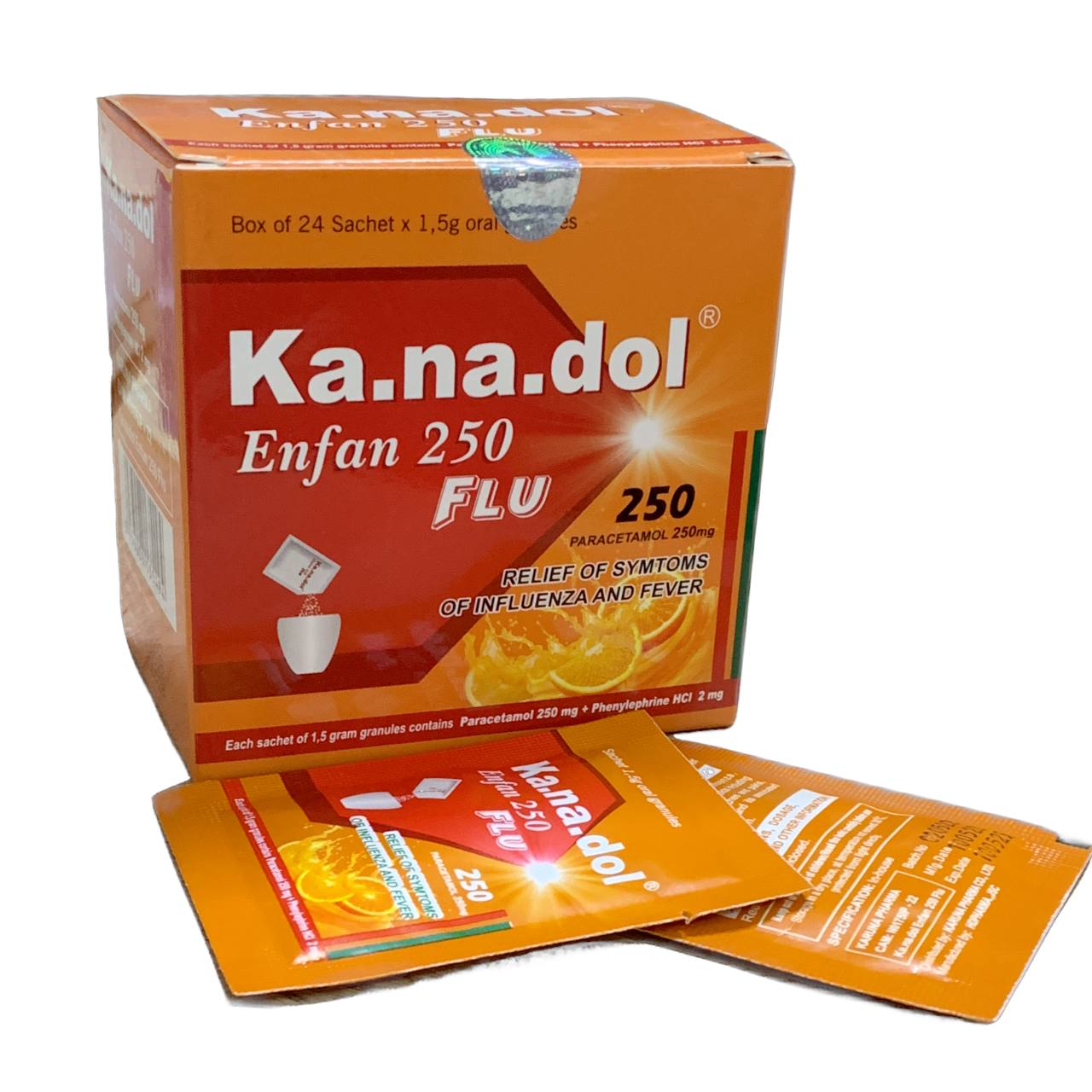 KANADOL ENFAN FLU (B/24SAC)
