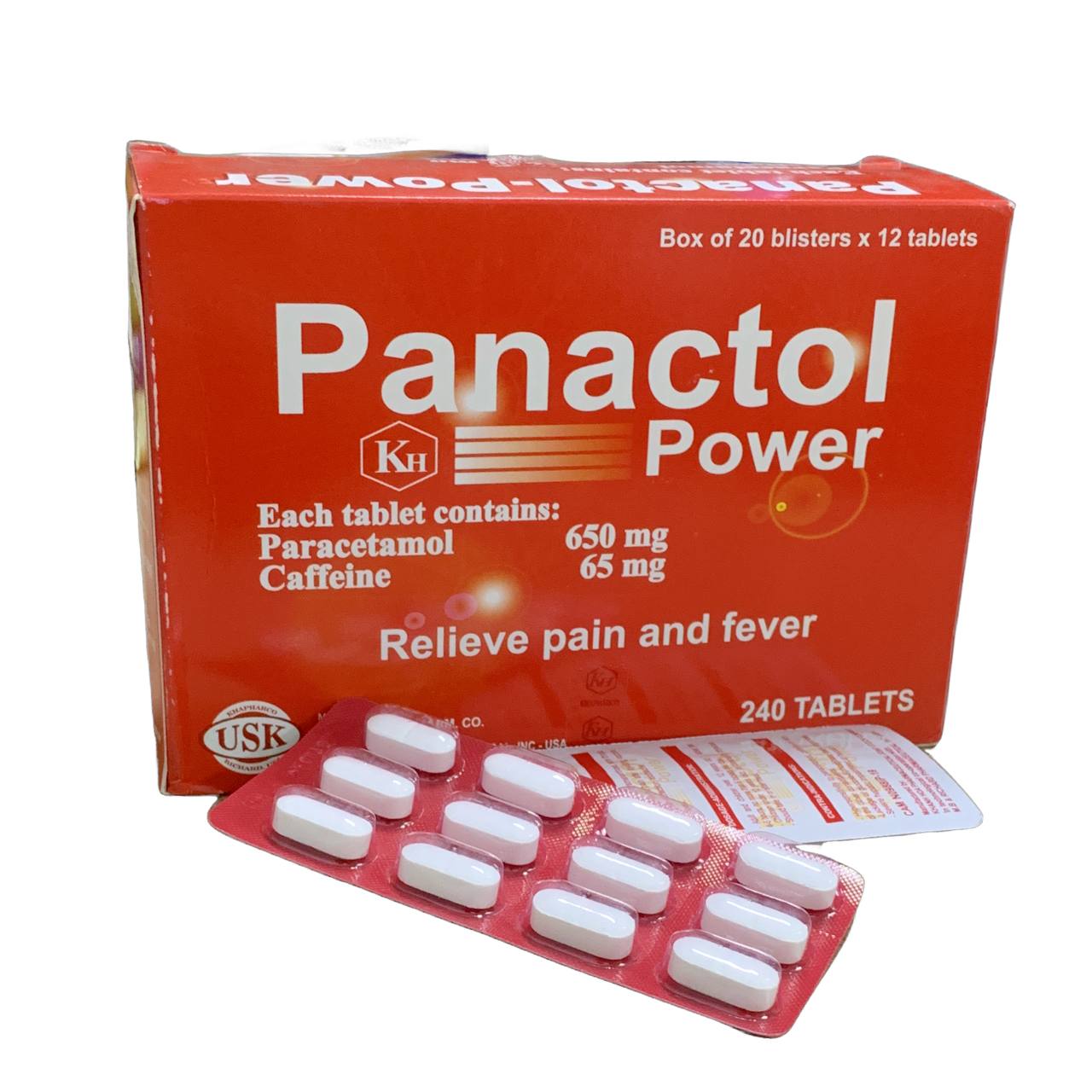 PANACTOL POWER (B/20x12tab)