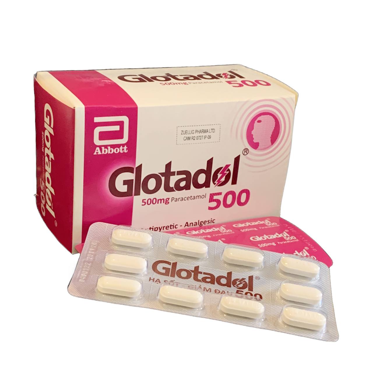 Glotadol 500mg (B/10x10cap)