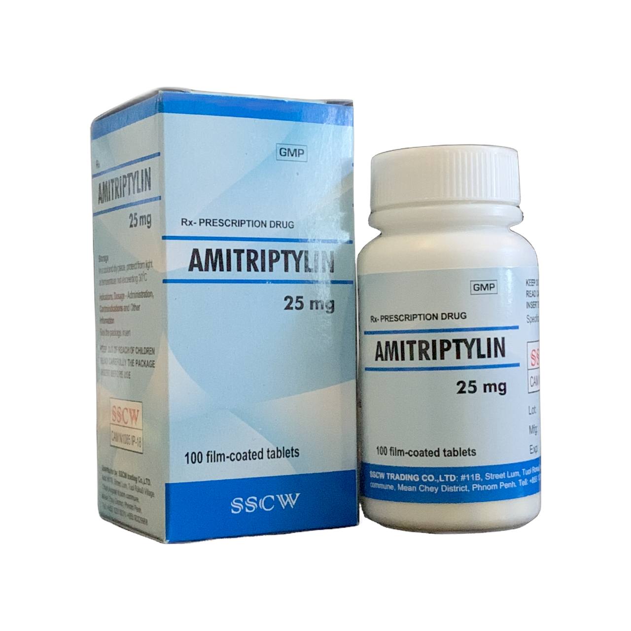 AMITRIPTYLIN 25mg SSCW (BOT/100TAB)