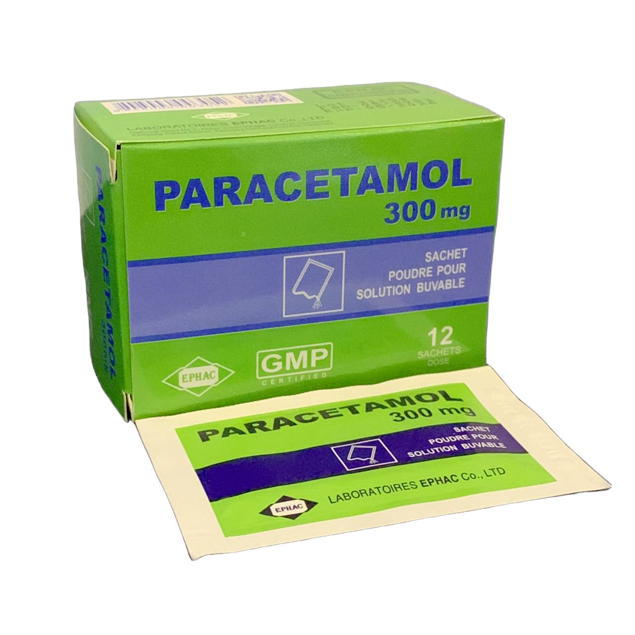 PARACETAMOL 300mg EPHAC(12SAC)