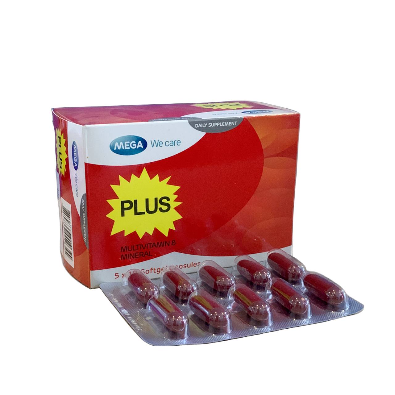 PLUS MULTIVITAMIN MEGA (B/5x10cap)
