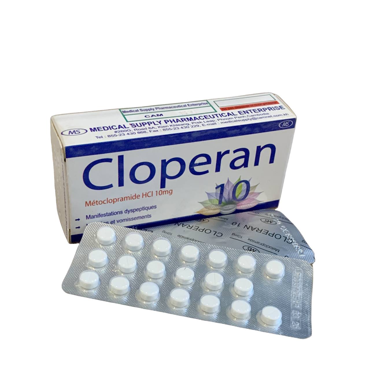 CLOPERAN (B/1x10x10TAB)