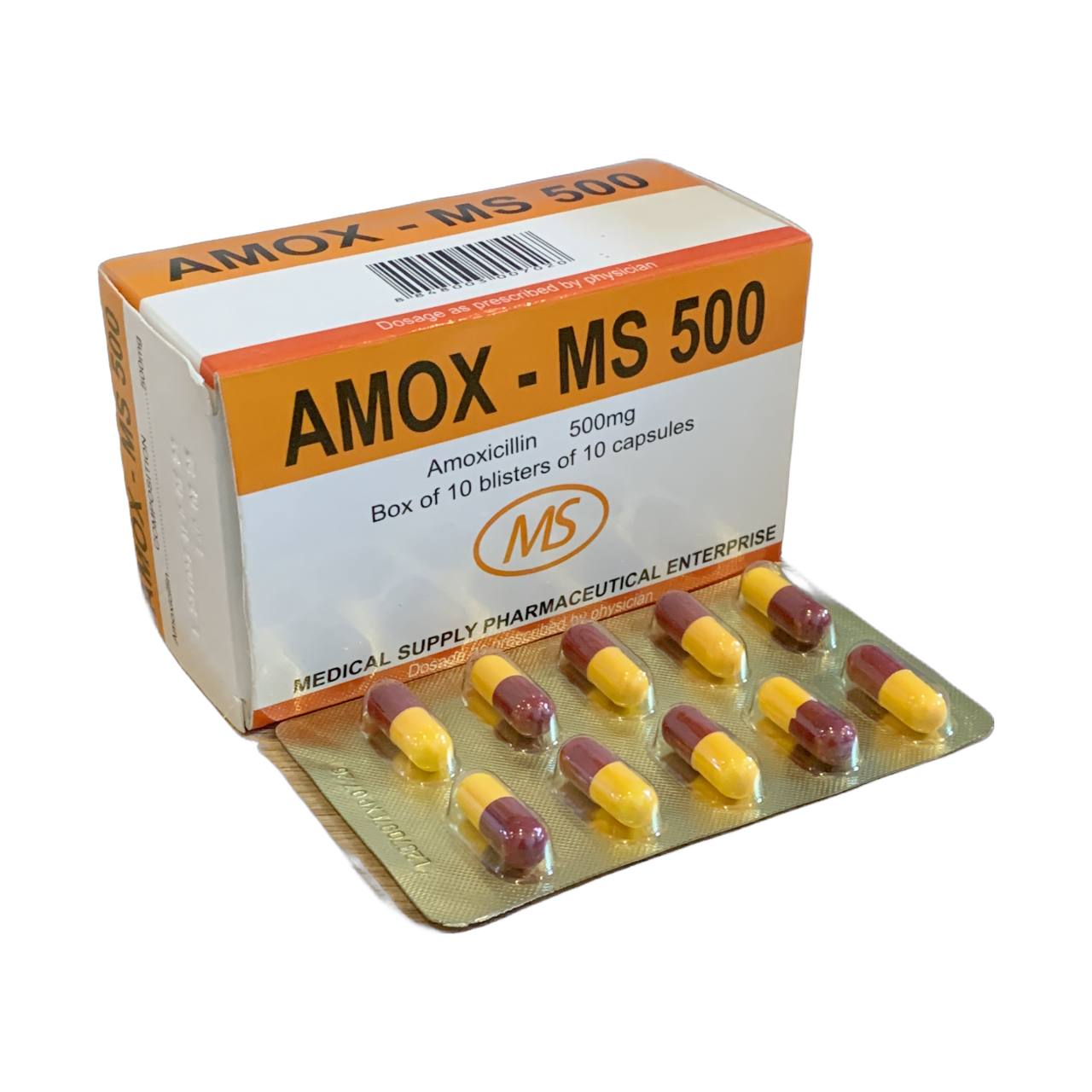 AMOX MS 500 (B/10x10tab)