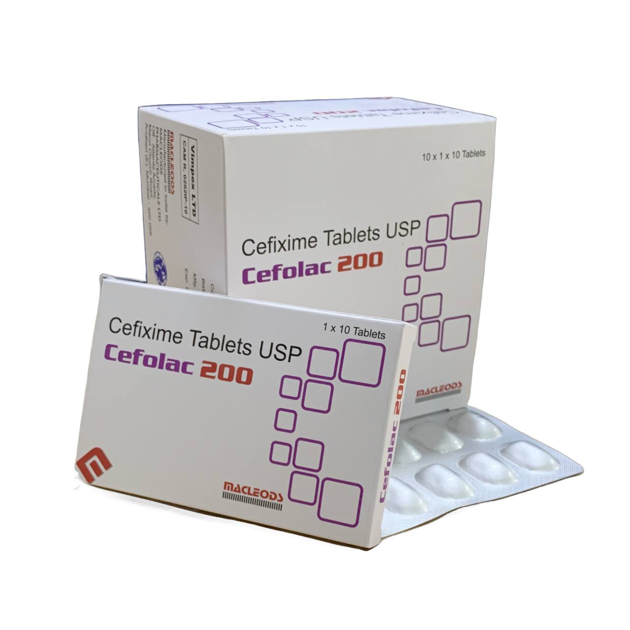 CEFOLAC 200(B/1x10TAB)