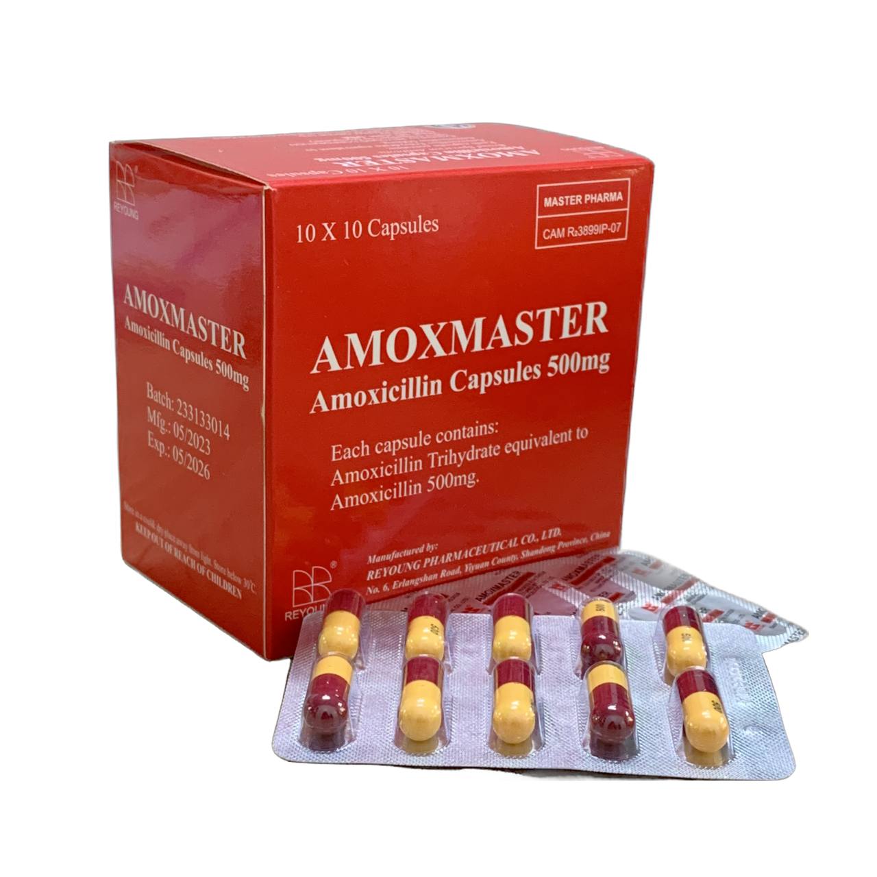 AMOXMASTER (B/10x10TAB)