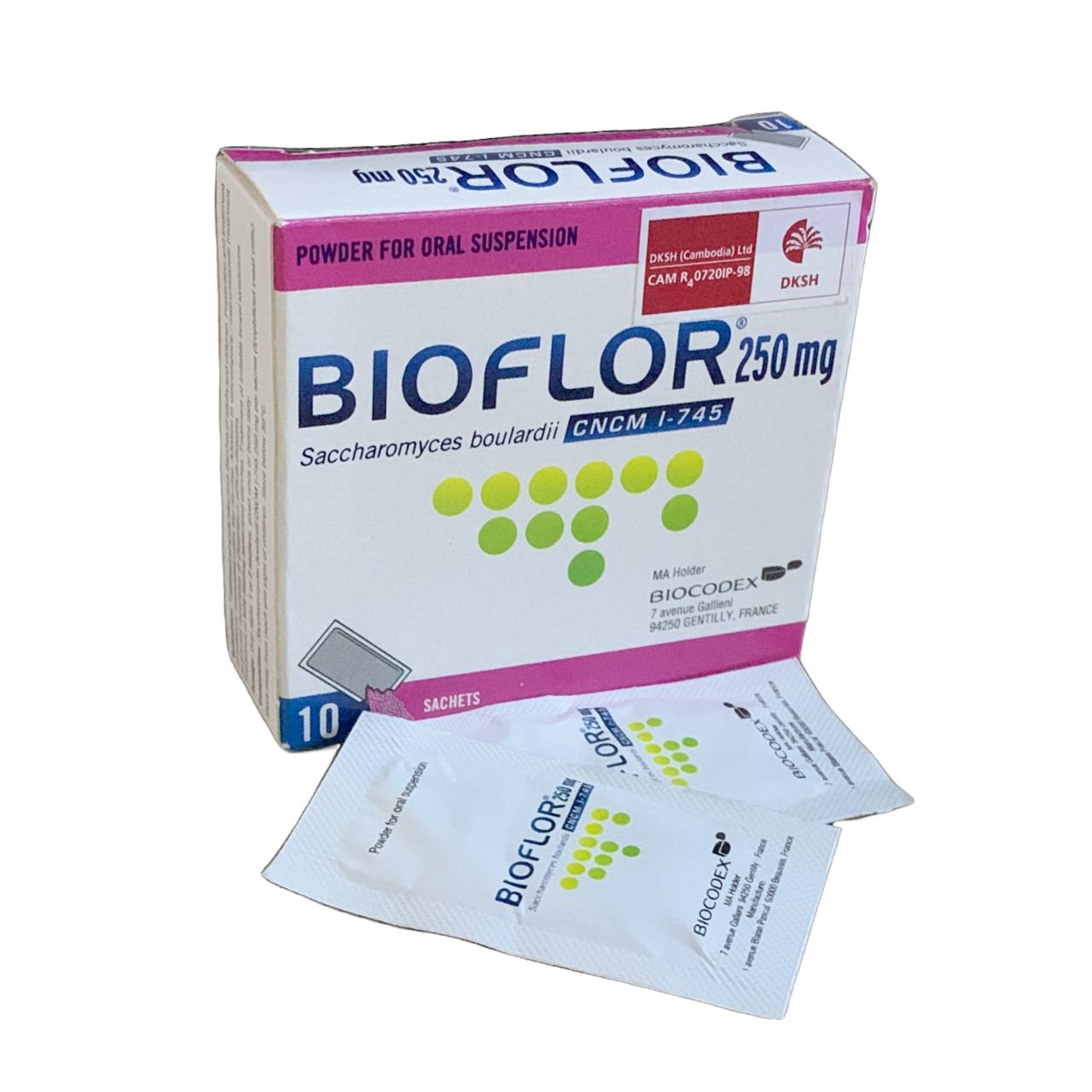 BIOFLOR 250mg (B/10sac)