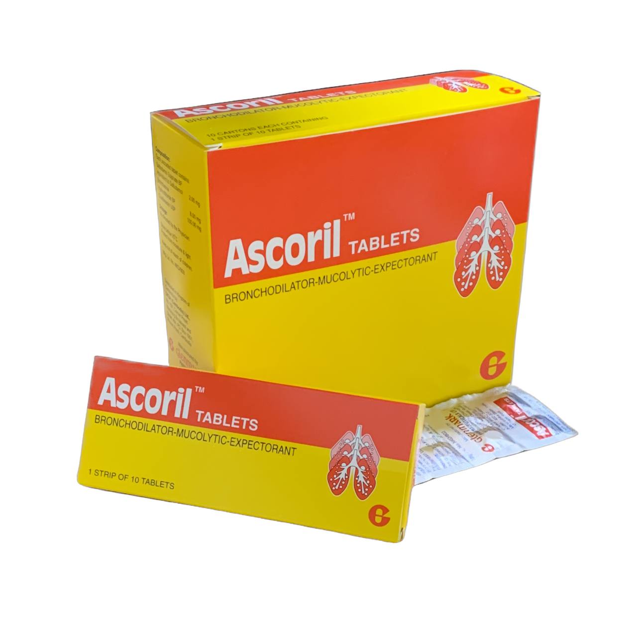 ASCORIL គ្រាប់​(B/10x10TAB)