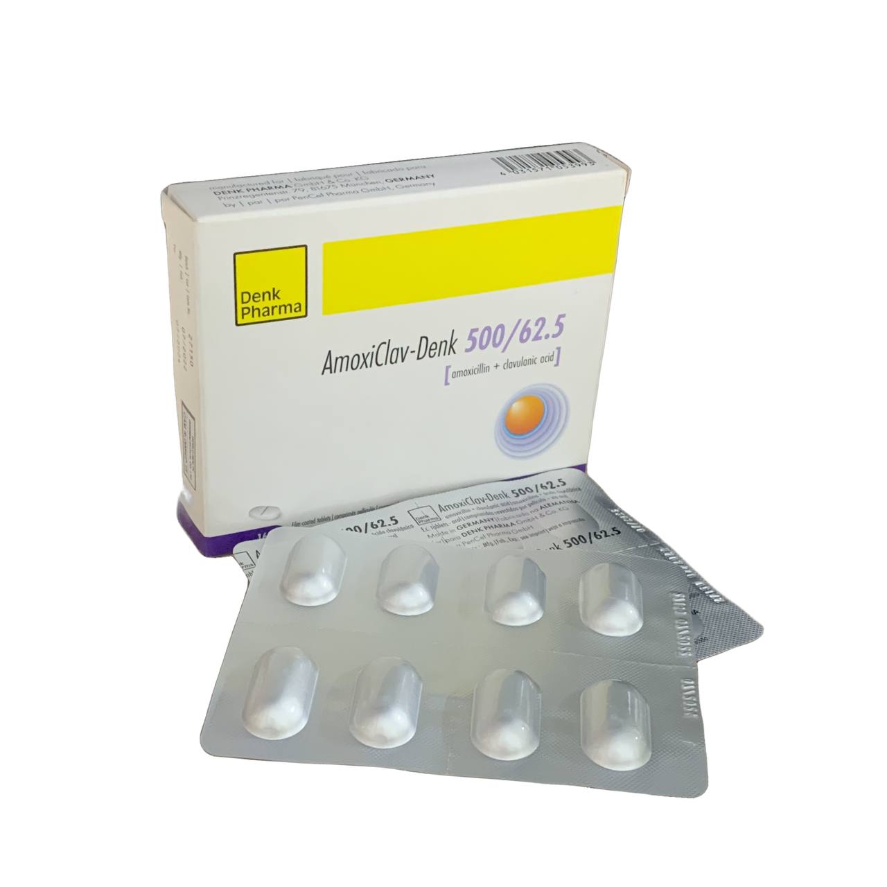 AMOXICLA5V -DENK 500/62.5(B/2x8TAB)