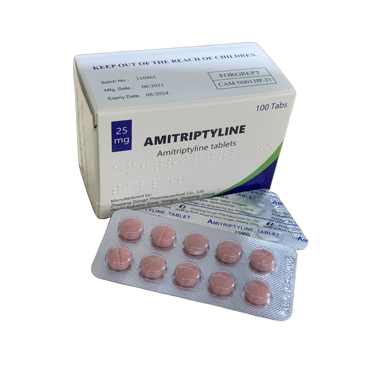 AMITRIPTYLINE 25mg(B/100TAB)