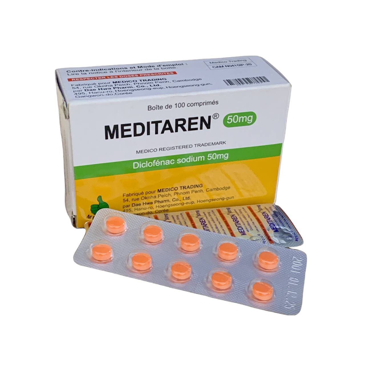 MEDITAREN 50mg(B/10x10TAB)