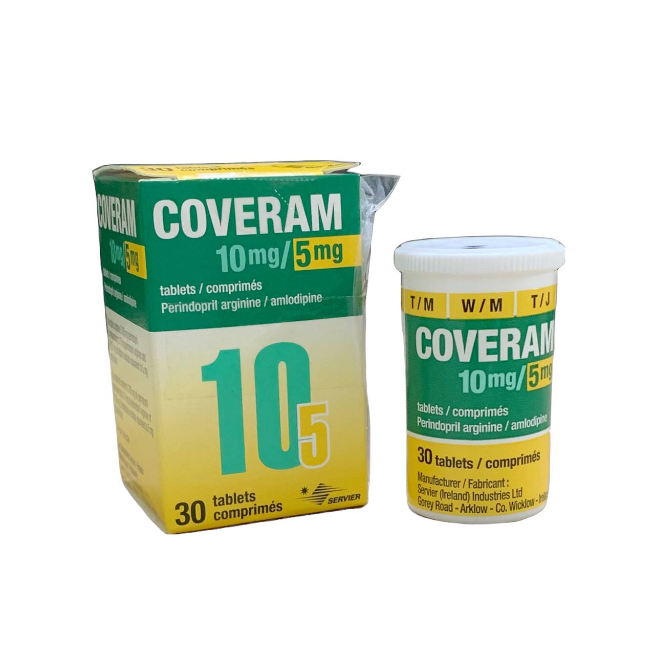 COVERAM 10mg/5mg (B/30tab)