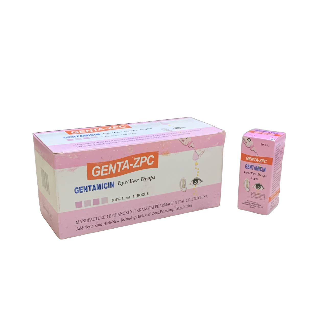 GENTA ZPC eye drops (B/10F)
