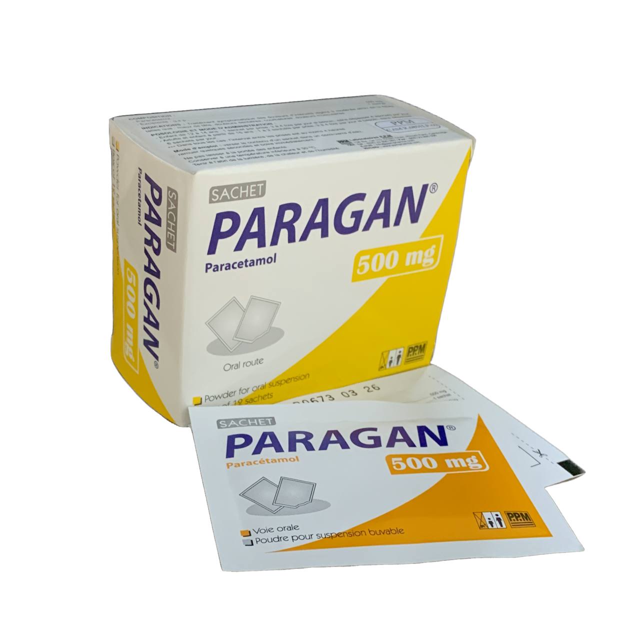 PARAGAN 500mg PPM(B/12SAC)