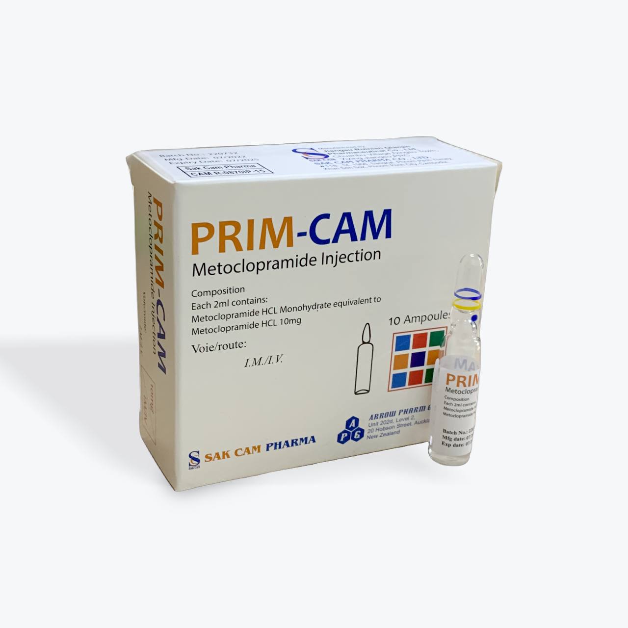PRIM-CAM(B/10A x2mL)