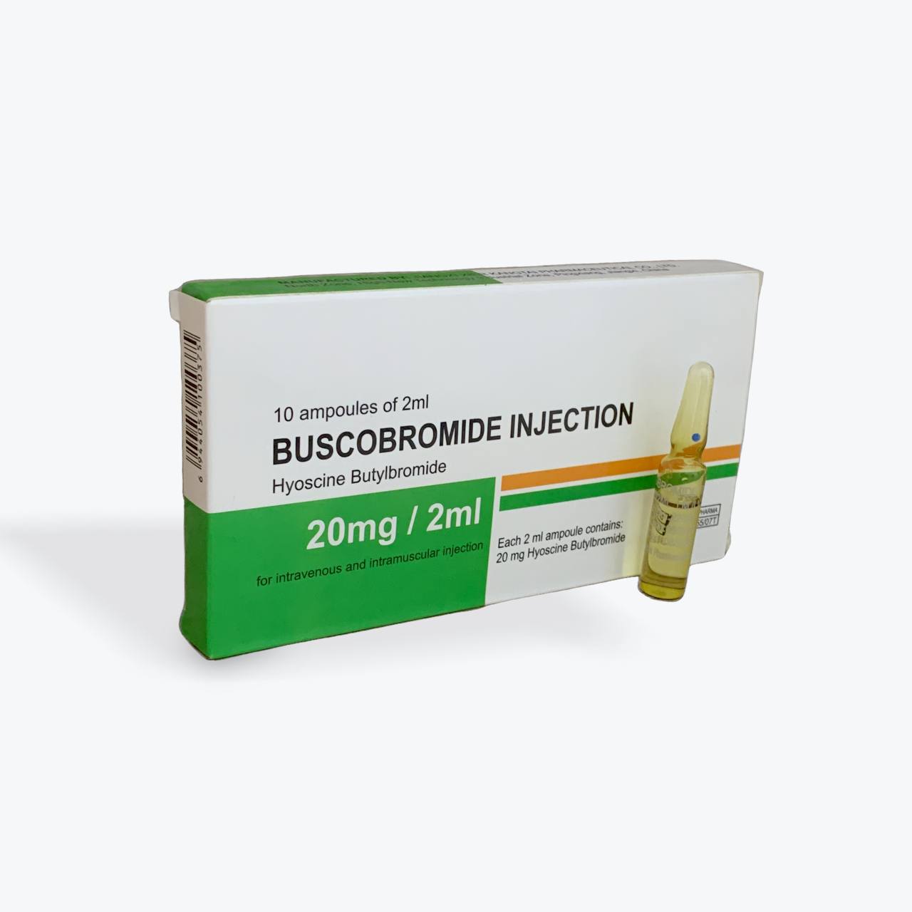 BUSCOBROMIDE INJ BB(B/10AMP)