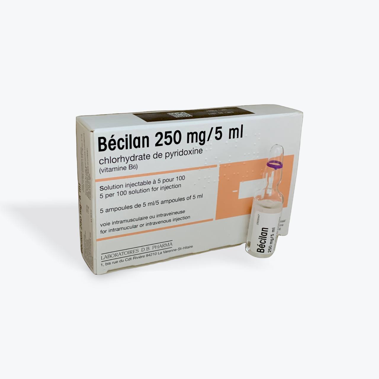 BECILAN 250mg/5ML (B/5AMP)
