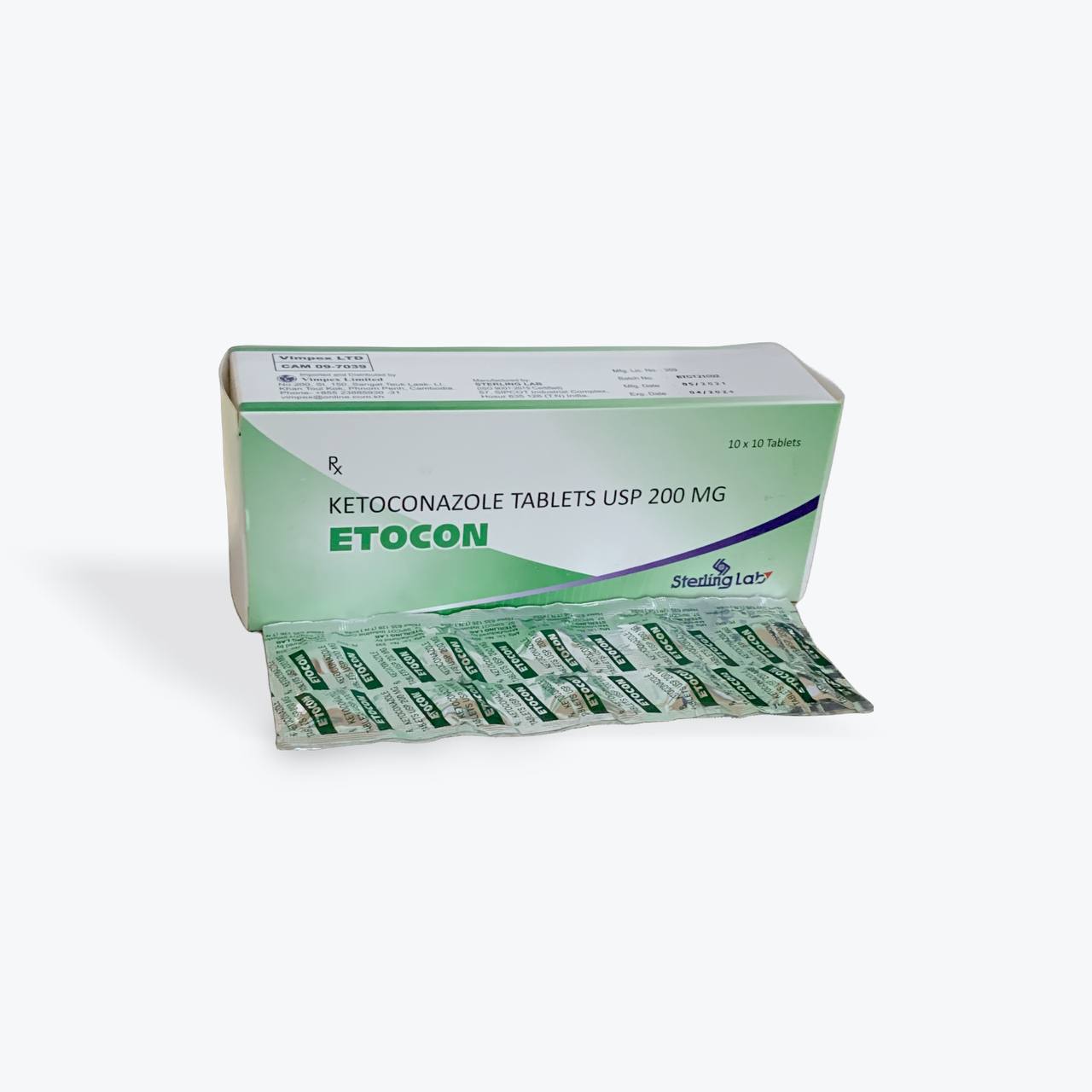 ETOCON 200mg(B/10x10TAB)