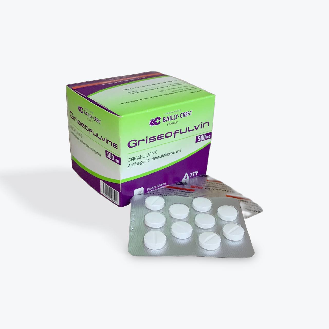 GRISEOFULVINE 500MG GREAT(1BLTx10tab)