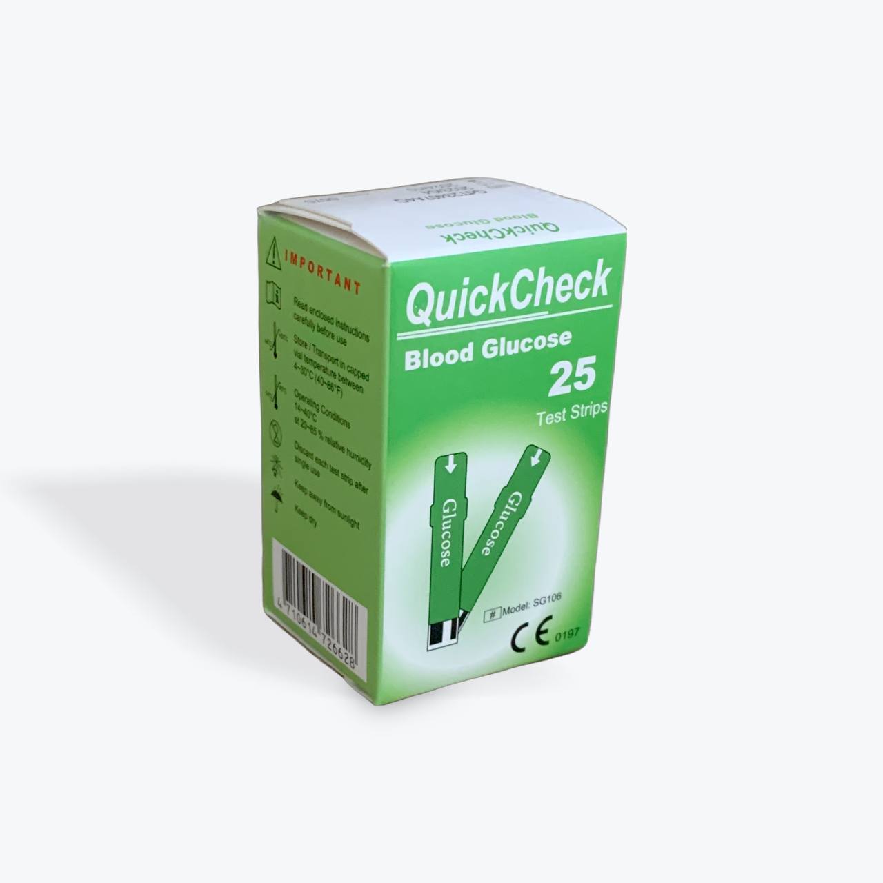 QUICKCHECK GLUCOSE (B/25STRIP)
