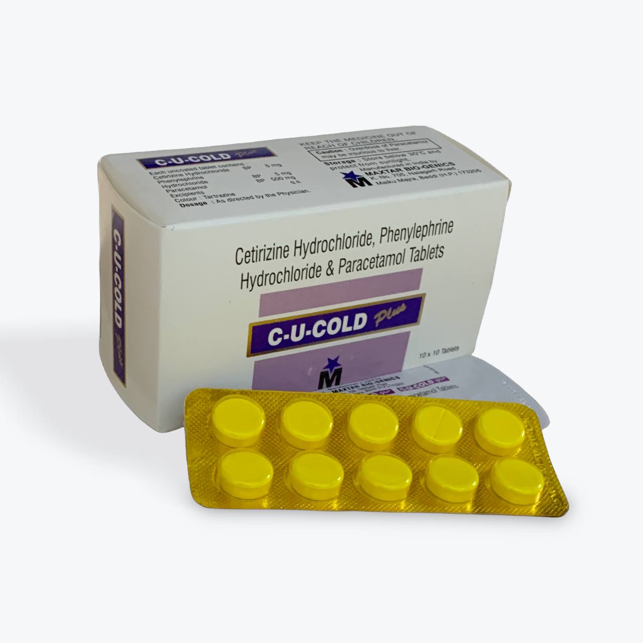 CU COLD PLUS (B/10x10TAB)