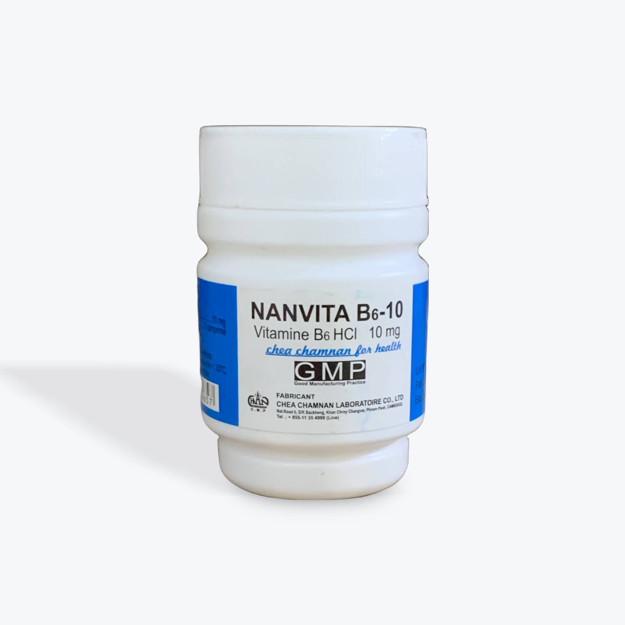 NANVITA B6-10 (BOT/100TAB)