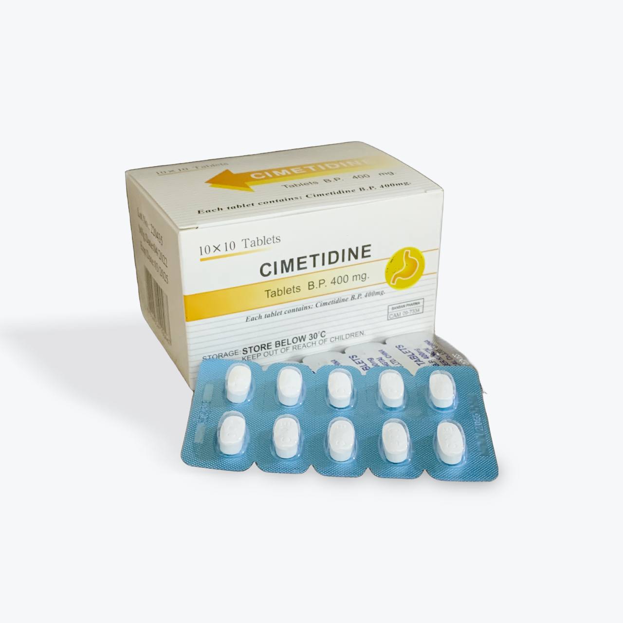 CIMETIDINE ប្រអប់ BanBan (B/10x10TAB)