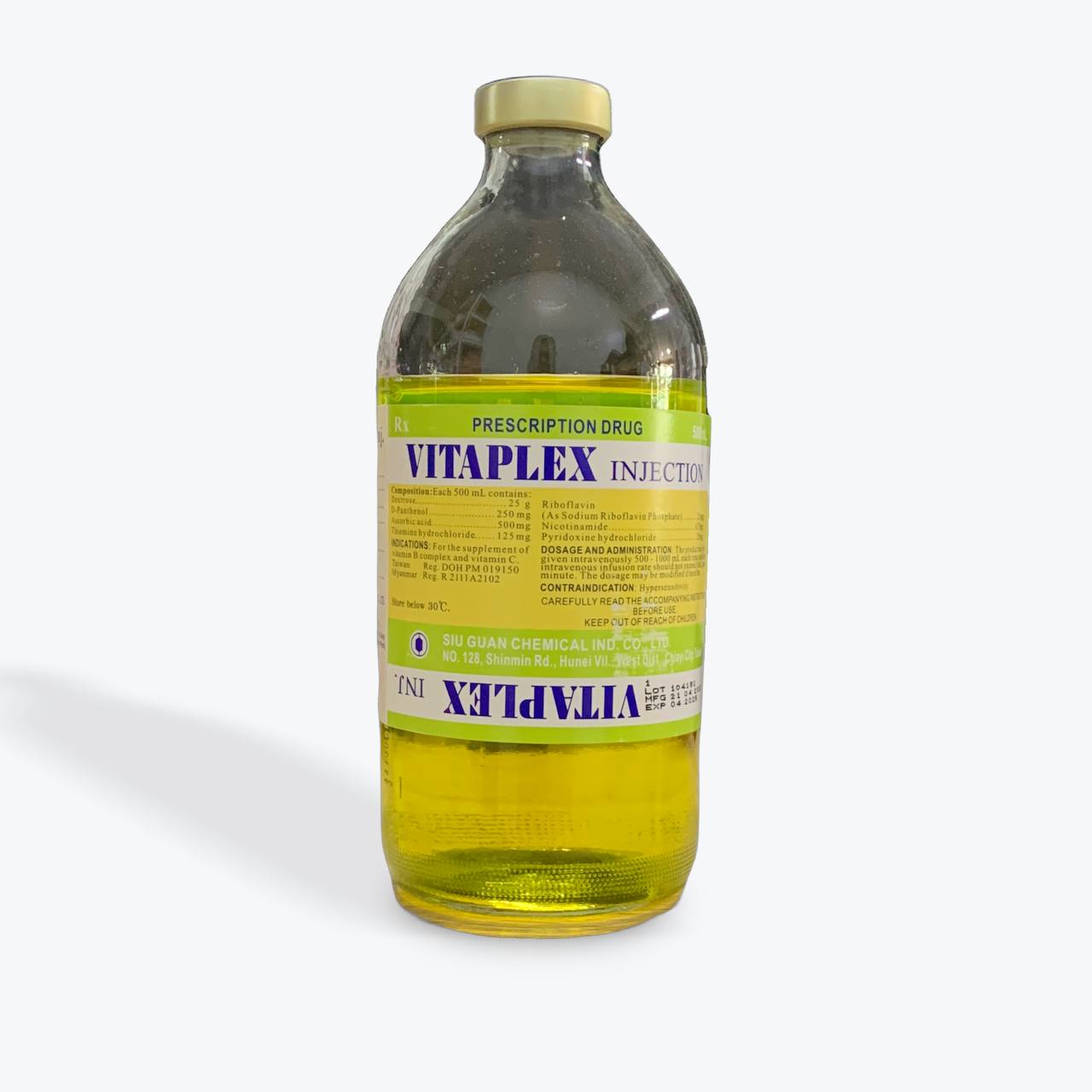 VITAPLEX INJ 500ML