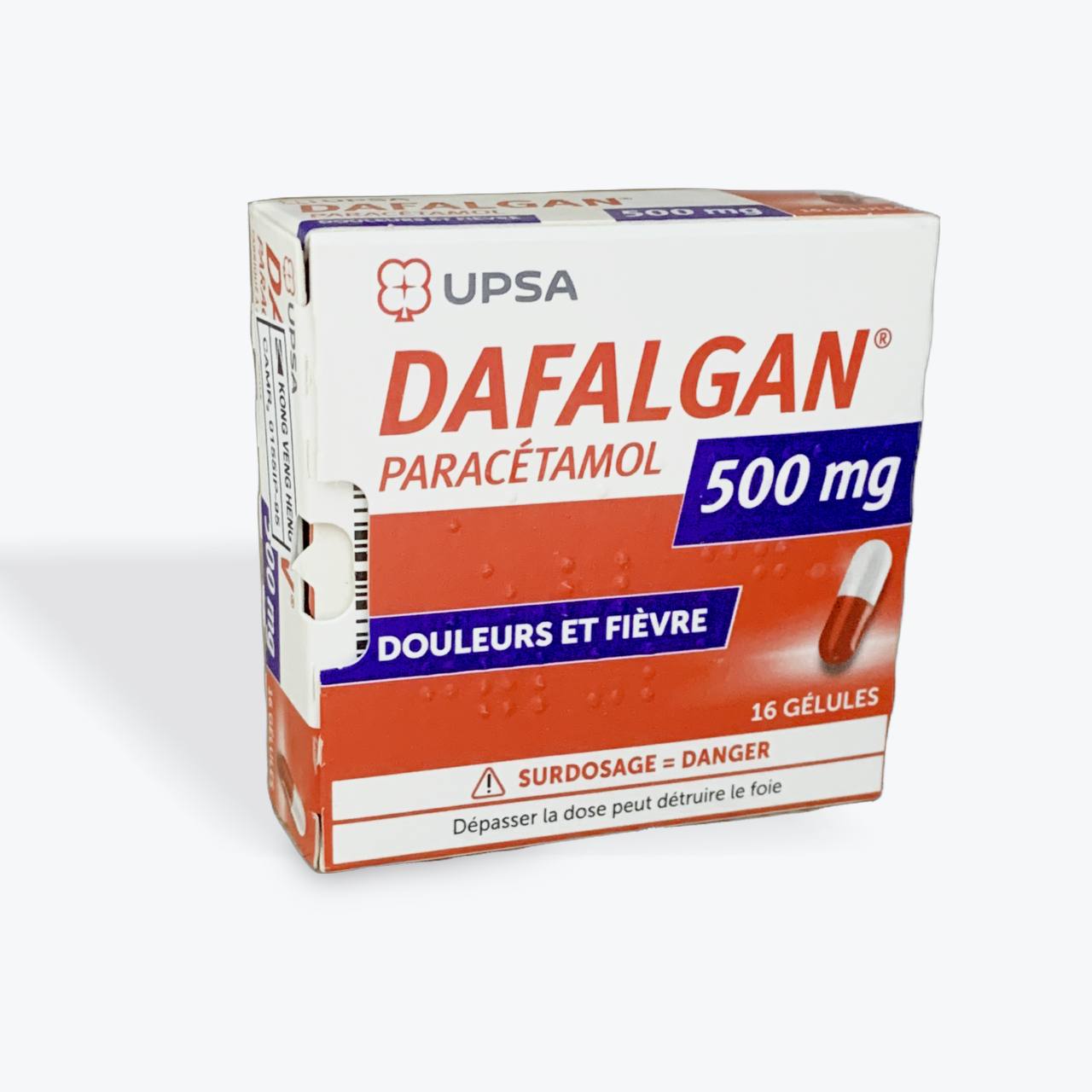 DAFALGAN PARA 500mg(B/2x8CAP)