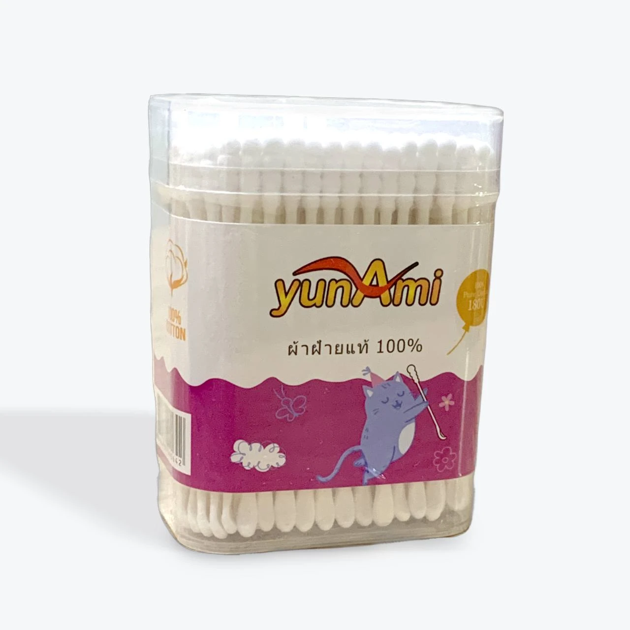 ​HANI សំឡីត្បាល់ត្រចៀកក្មេង(BOX/100PC)
