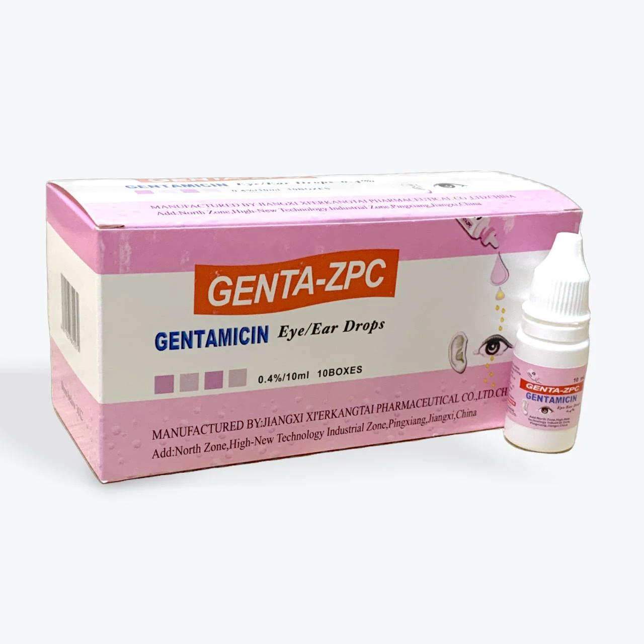 GENTA ZPC eye drops (B/10F)