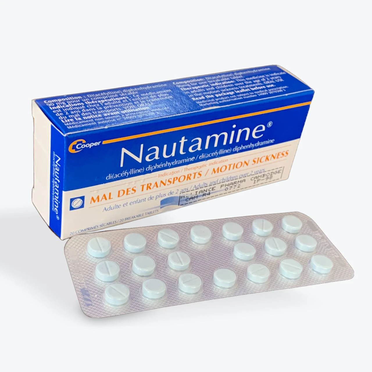 NAUTAMINE 90g (B/1x20tab)