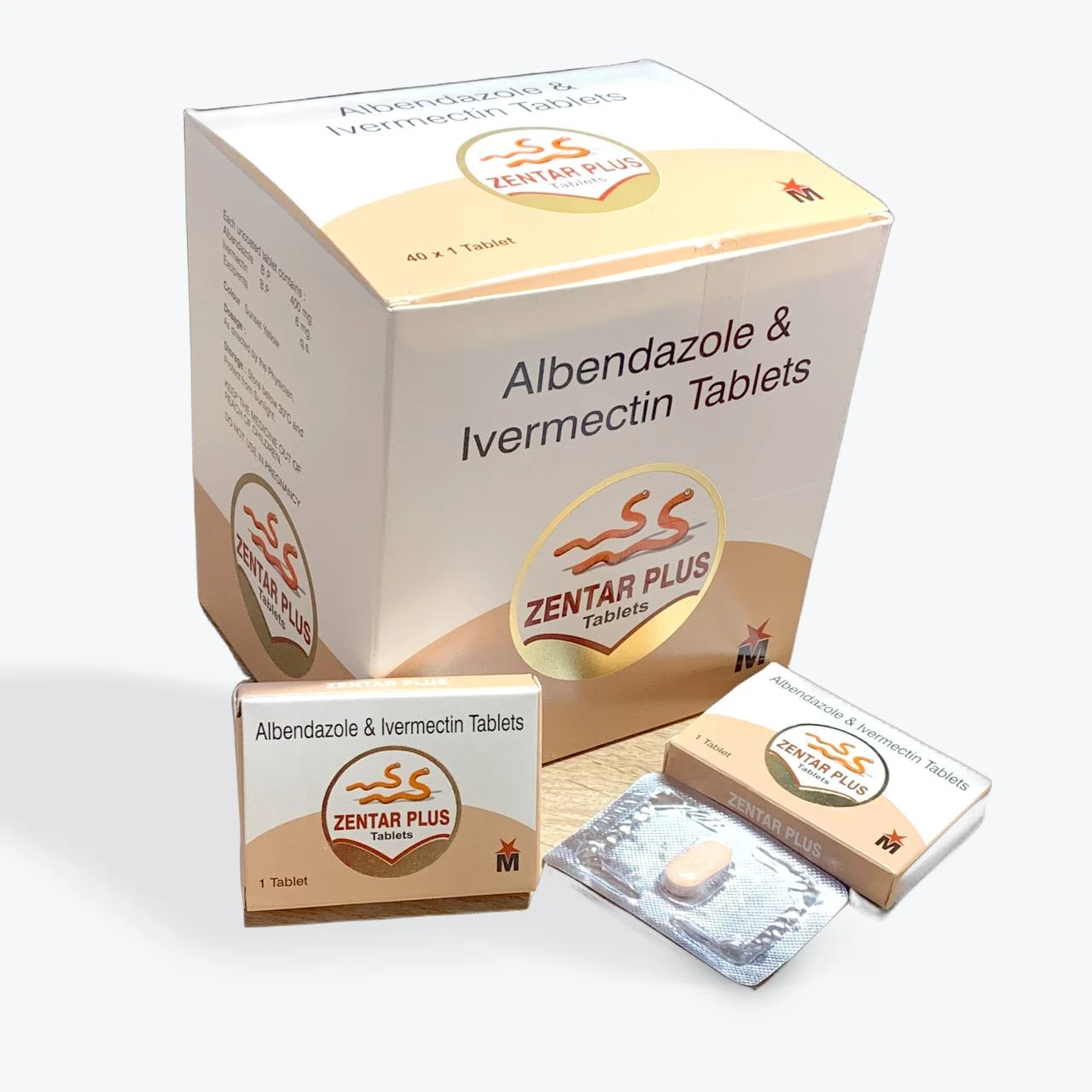 ZENTAR PLUS(B/40x1TAB)