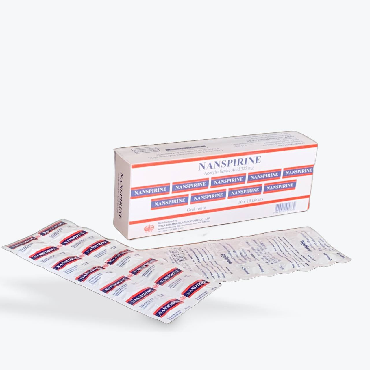 NANSPIRINE CMP (B/10x10TAB)