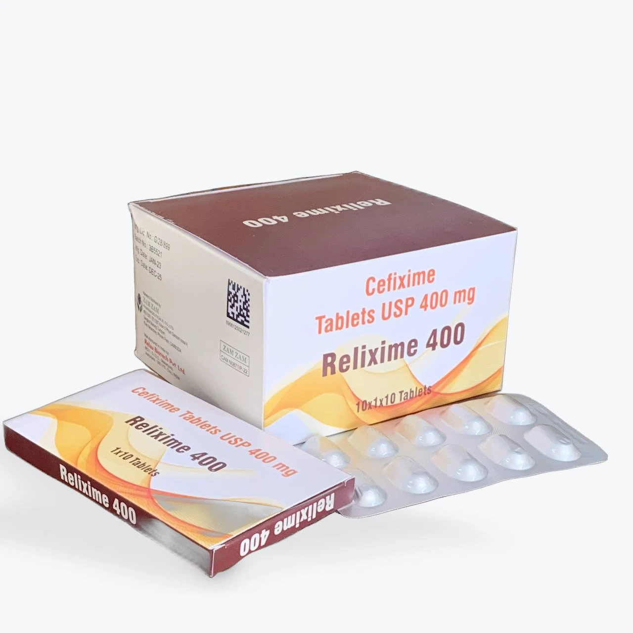 RELIXIME 400mg(B/10x1x10TAB)