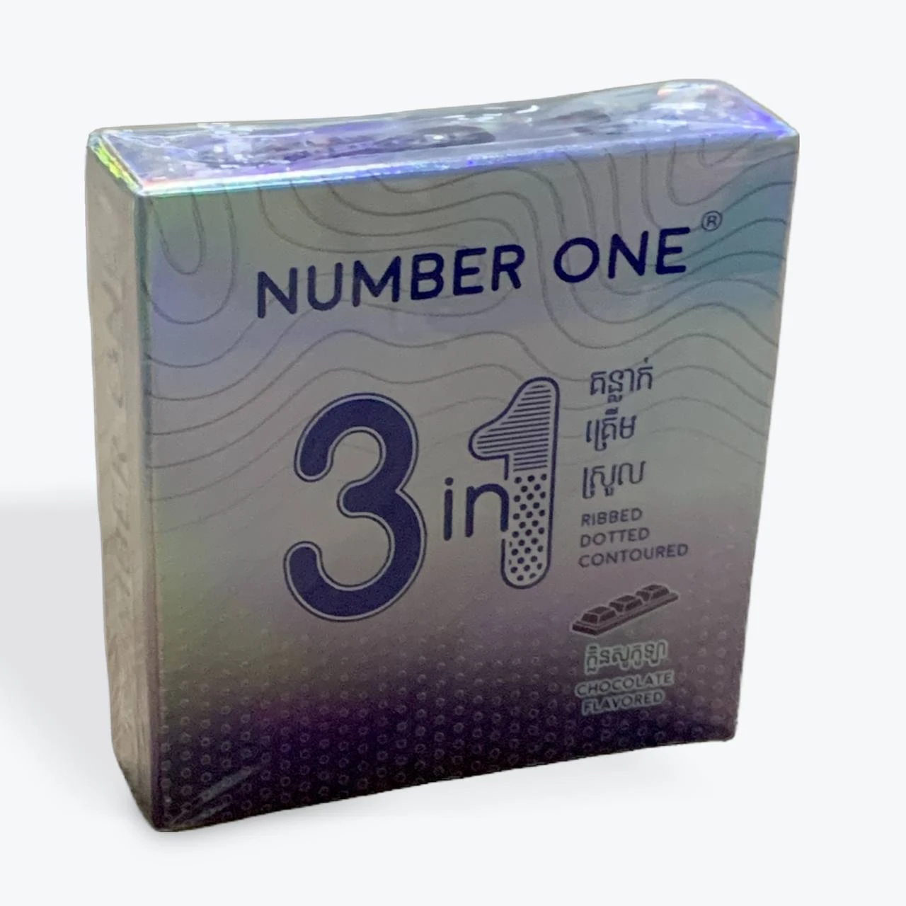 NUMBER ONE 3in1 chocolate(B/3pc)