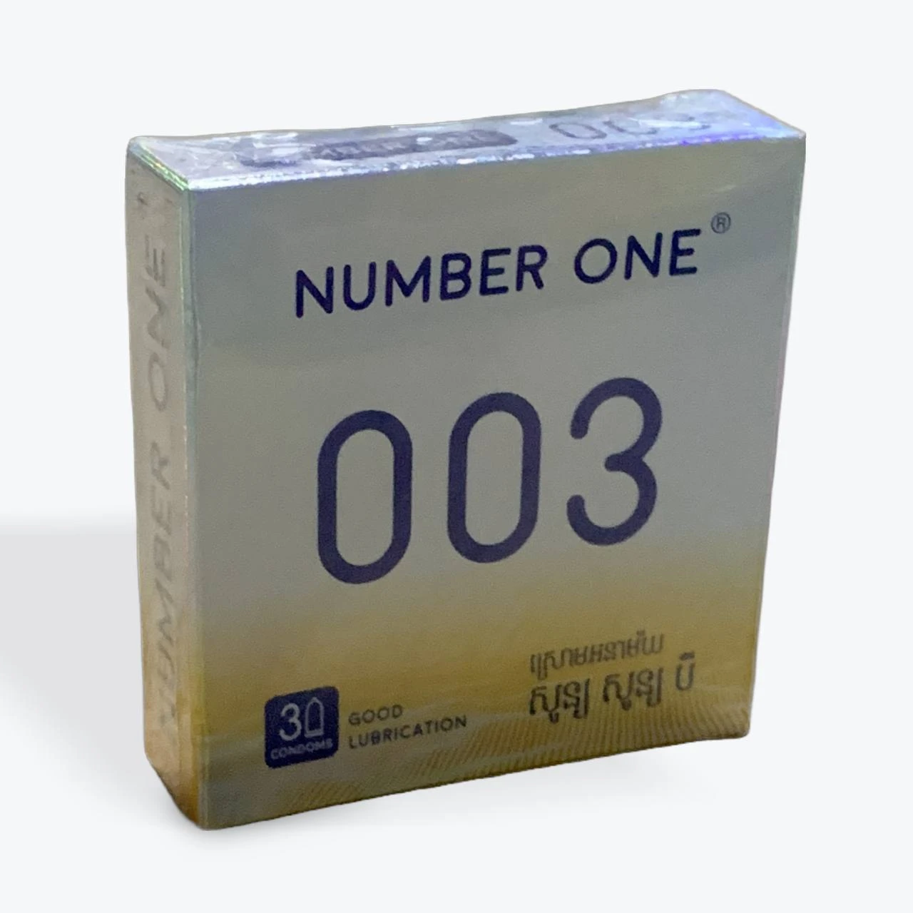 NUMBER ONE 003 condom(B/3pc)