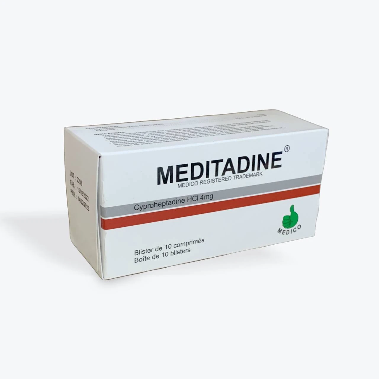 MEDITADINE Medico (B/10x10TAB)