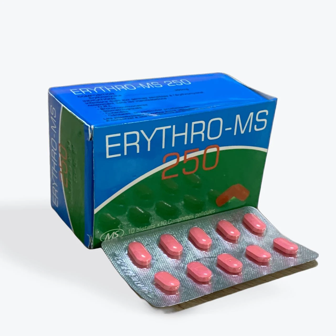ERYTHRO 250 MS (B/10x10tab)
